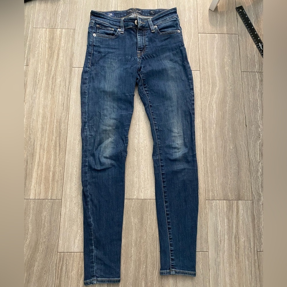 LUCKY BRAND ORTA PREMIUM ANKLE JEANS WOMEN'S SIZE 00/24 STRETCH DENIM